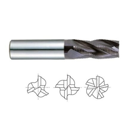 Yg-1 Tool 4 Flute Regular Length Fine Pitch Rougher Jet-Power Carbide 95083